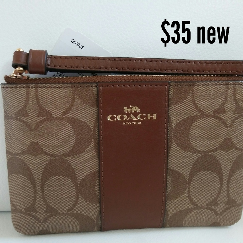 Coach wristlet